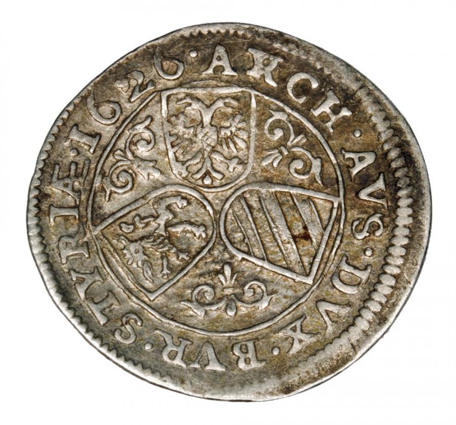 3 krajcary 1626 Ferdynand II Habsburg Austria Graz