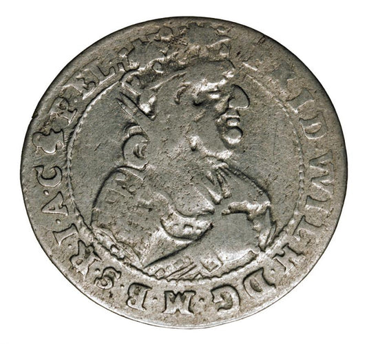 Ort 1685 Fryderyk Wilhelm I Prusy Królewiec