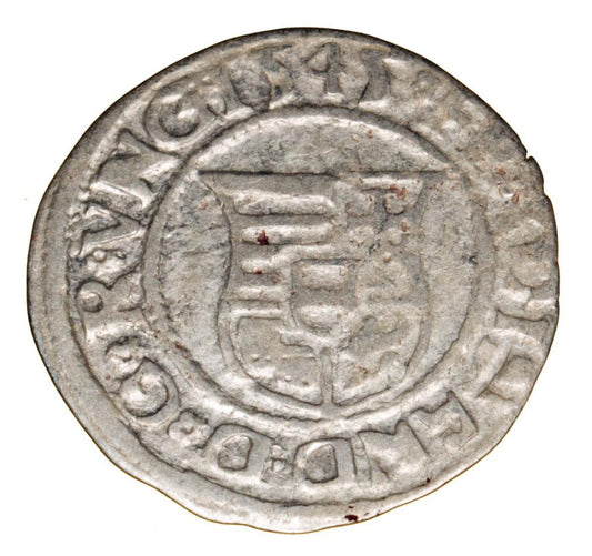 Denar 1545 Ferdynand I Habsburg Węgry Kremnica