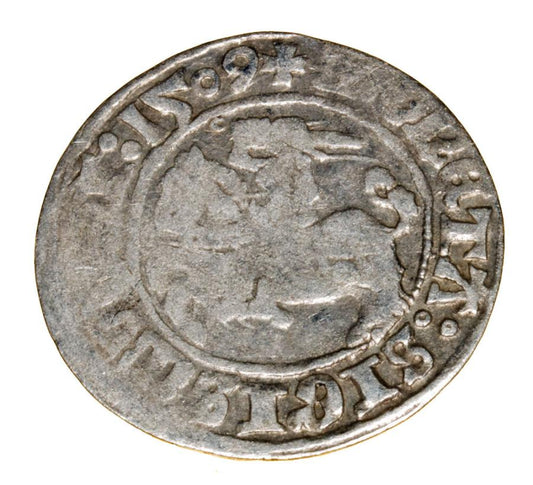 Półgrosz 1509 Zygmunt I Stary Litwa Wilno