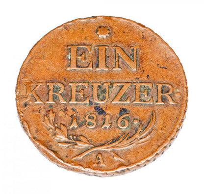 1 krajcar 1816 Franciszek II Habsburg Austria Wiedeń