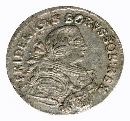 Szóstak 1755 Fryderyk II Wielki Niemcy Królewiec
