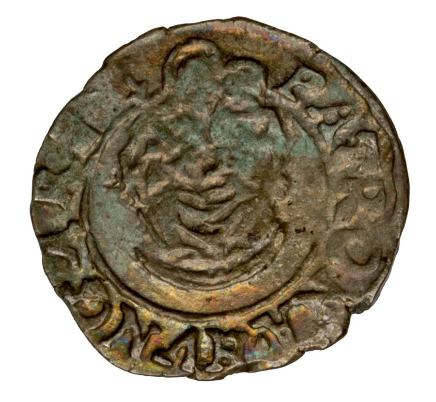 Denar 1628 Ferdynand II Habsburg Węgry Kremnica
