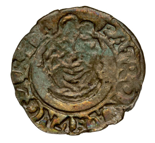 Denar 1628 Ferdynand II Habsburg Węgry Kremnica