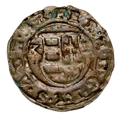 Denar 1634 Ferdynand II Habsburg Węgry Kremnica