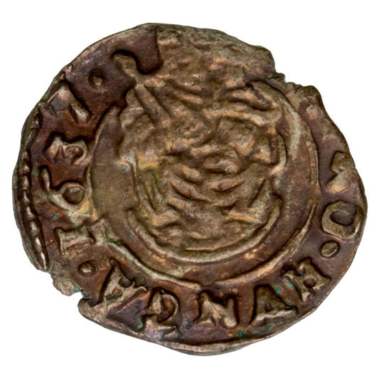 Denar 1637 Ferdynand II Habsburg Węgry Kremnica