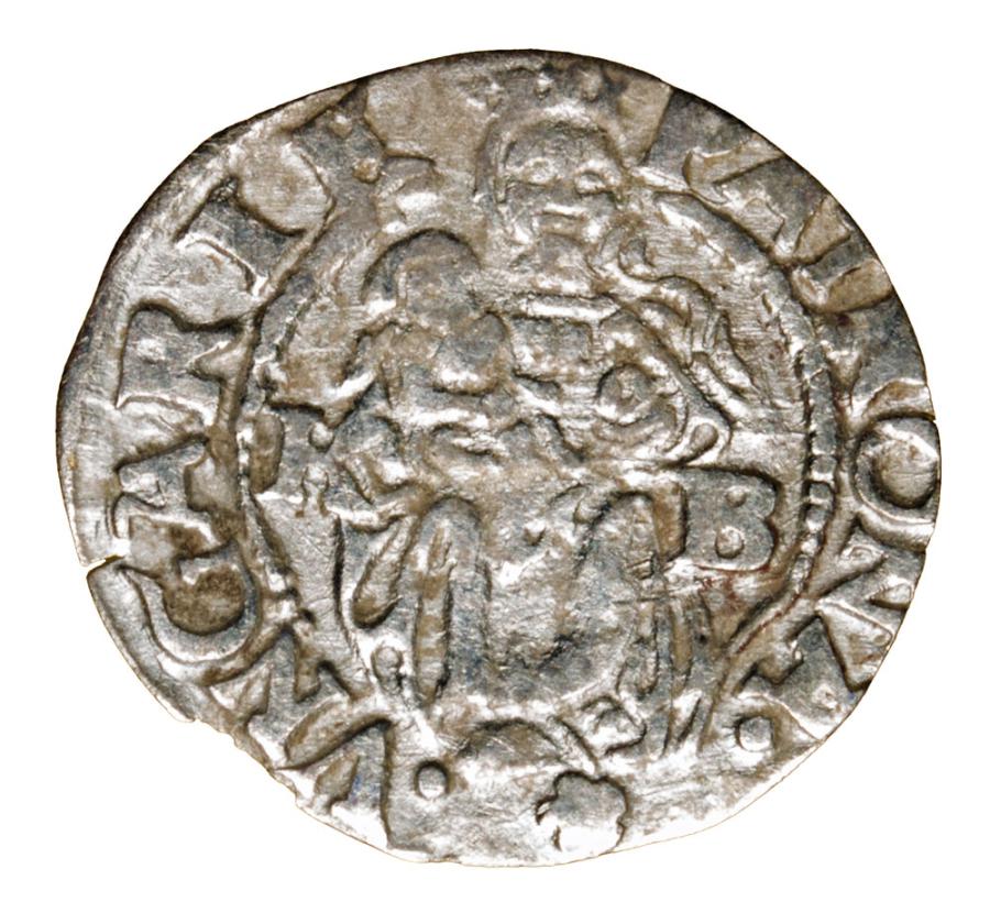 Denar 1538 Ferdynand I Habsburg Węgry Kremnica
