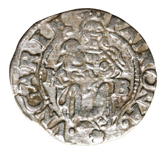 Denar 1538 Ferdynand I Habsburg Węgry Kremnica
