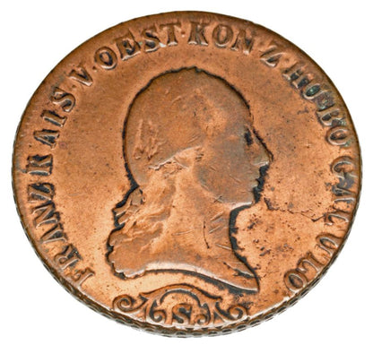 3 krajcary 1812 Franciszek II Habsburg Austria Smolnik