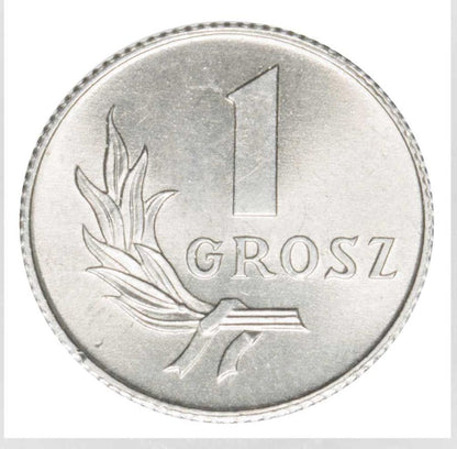 1 grosz 1949 PRL Warszawa