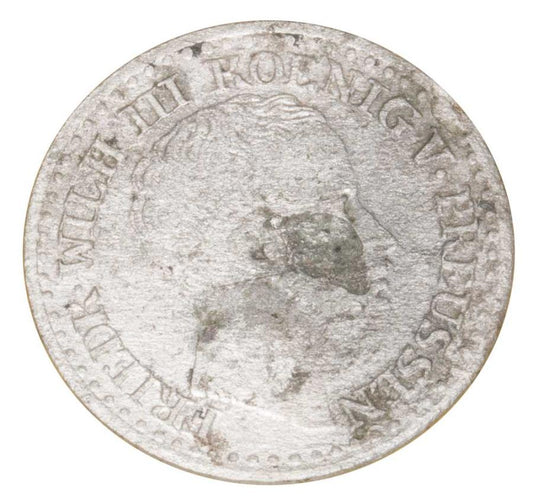 1 grosz srebrny 1823 Fryderyk Wilhelm III Prusy Berlin A