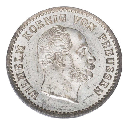 2 1/2 grosza srebrnego 1861 Wilhelm I Niemcy Berlin A