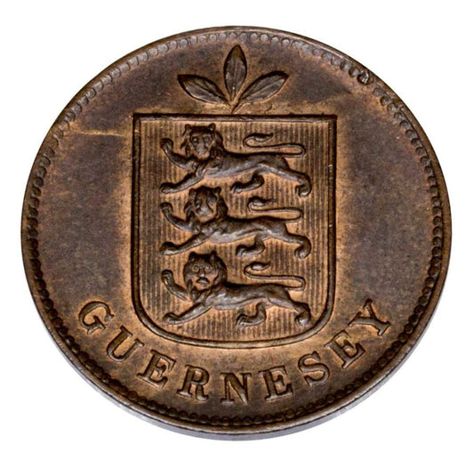 1 double 1902 Wielka Brytania Guernsey Birmingham H