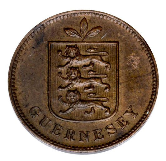 1 double 1911 Wielka Brytania Guernsey Birmingham H