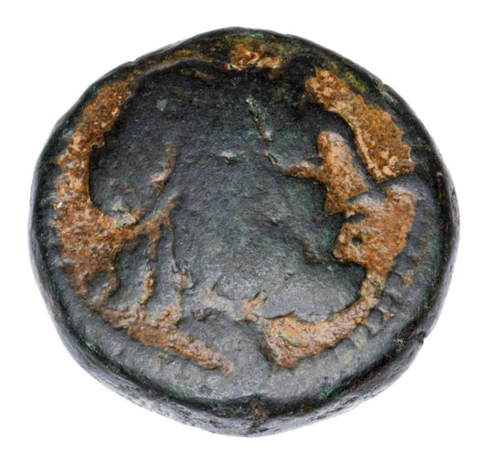 Brąz 187-168 p.n.e. Grecja Macedonia Posejdon