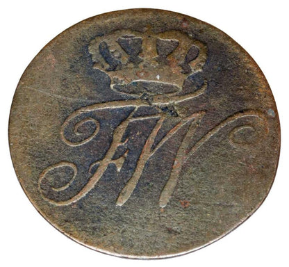 1 fenig 1796 Fryderyk Wilhelm II Brandenburgia Berlin A