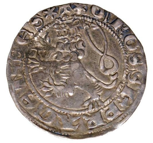 Grosz praski 1310-1346 Jan Luksemburski Czechy Kutna Hora