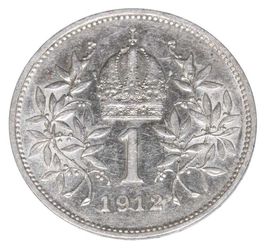 1 korona 1912 Franciszek Józef I Austria Wiedeń